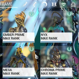 ⚔️WF⚔️ ✨PC✨ 🔥20 Rank⚛️PRIME 18⚛️Max FRAMES 43⚛️FRAMES 45⚛️Platinum Screenshots⚛️Support 24/7⚛️Availability of screenshots❤️Mole Base❤️ 1