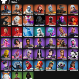 【45 SKINS】 MARSHMELLO ❤️ FROSTBITE ❤️ SPIDER-MAN ❤️ SPIDER-MAN (NO WAY HOME) ❤️ DARTH VADER ❤️ THE FOUNDATION (PC/PSN/XBOX)