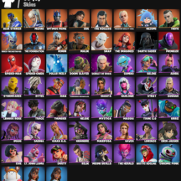 【59 SKINS】 SPIDER-MAN ❤️ DARTH VADER ❤️ GERALT OF RIVIA ❤️ BLUE STRIKER ❤️ MIZUKI ❤️ OPTIMUS PRIME ❤️ ERA ❤️ THE AGELESS (PC/XBOX)
