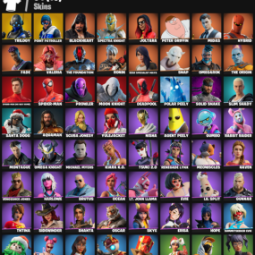 【64 SKINS】 NOG OPS ❤️ MIDAS ❤️ JOLTARA ❤️ RABBIT RAIDER ❤️ CRYSTAL ❤️ DEADPOOL ❤️ SURF WITCH ❤️ SPIDER-MAN (PC/XBOX)