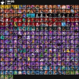 【291 SKINS】 GOLD MEOWSCLES ❤️ GOLD MIDAS ❤️ MASTER CHIEF (MATTE BLACK) ❤️ GOLD BRUTUS ❤️ ANDROMEDA ❤️ BASIC BASHER (PC)
