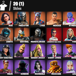 【20 SKINS】 ROX ❤️ PREDATOR ❤️ LYNX ❤️ MENACE ❤️ KYMERA ❤️ ZENITH ❤️ SENTINEL ❤️ MANDALORIAN ❤️ JENNIFER WALTERS ❤️ THOR (PC/PSN/XBOX)