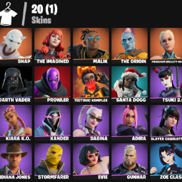 【20 SKINS】 DARTH VADER ❤️ INDIANA JONES ❤️ SNAP ❤️ THE IMAGINED ❤️ MALIK ❤️ THE ORIGIN ❤️ PARADIGM (REALITY-659) (PC/PSN/XBOX)