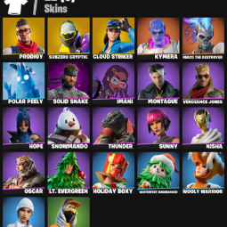 【22 SKINS】 PRODIGY ❤️ SUBZERO CRYPTIC ❤️ CLOUD STRIKER ❤️ CRYPTIC SLING-KIT ❤️ ELEVATION ❤️ TABULATOR (PC/PSN/XBOX)