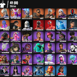 【41 SKINS】 RICK SANCHEZ ❤️ SPIDER-MAN ❤️ MIZUKI ❤️ THE CUBE QUEEN ❤️ RENZO THE DESTROYER ❤️ JOEY ❤️ RONIN ❤️ TORIN (PC/PSN)