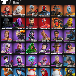 【36 SKINS】 SPIDER-MAN ❤️ DARTH VADER ❤️ INDIANA JONES ❤️ THE IMAGINED ❤️ SNAP ❤️ RONIN ❤️ THE FOUNDATION ❤️ MALIK (PC/XBOX)