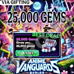 Anime Vanguards - 25000 Gems [4499R] 0