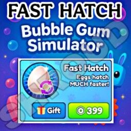 Bubble Gum Simulator FAST HATCH 0