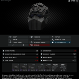 Respirador DevTac Ronin 0