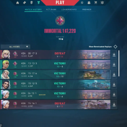 EU | Immortal 2 | 358 Skins | 300K VP 💸 | Champions | Xenohunter Knife | VCT 2025 Karambit | Kuronami no Yaiba | 🔓 Full Access thumbnail