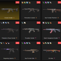 [Brazil] | 146 Skins | FULL ACCESS | Ascendant 3 MMR | 109250 VP spent | Ignite Fan | Arcane Vandal | Champions 2022 Phantom | Champions 2023 Vandal | Kuronami thumbnail