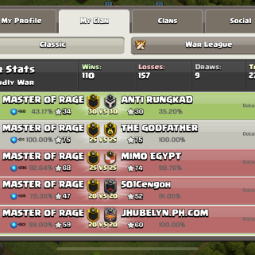 🦋11 level clan🦋Name: MASTER OF RAGE🦋Gold League 2🦋Clan Capital 5🦋War log Good🦋Instant delivery 🦋 2