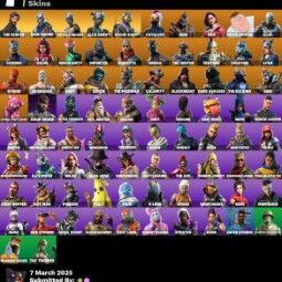 [PC] 82 skins | The Reaper | Blue Squire | Royale Knight | Elite Agent | Take The L | Rogue Agent | Catalyst | Ruin | Rox | Peter Griffin | A.I.M. | 1900 VB 0