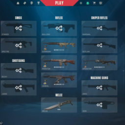 eu 🖤🎀 16+skins⚡️Xenocazador cuchillo⚡kuronami vandal⚡neo frontier phantom⚡️Reconocimiento guardian⚡️Operador de Reaver y Más⚡️Entrega Instantánea & full acceso 💯 1