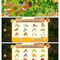 ⚡Hay Day⚡Level 22⚡Barn Storage: 594/600⚡Silo Storage :192/200⚡6 Diamond⚡8k Coins⚡Cheap and Safe☑️ 0
