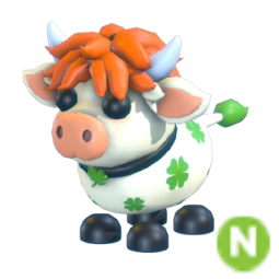 Neon Clover Cow 0