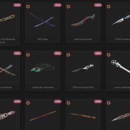 valorant account 254 ✫ very stacked account  ✫ 500k vp spent  ✫ vct karambit  ✫ kuronami set  ✫ exo set  ✫ mystbloon 2.0 set  ✫ rgx set  ✫ elderflame dagger thumbnail