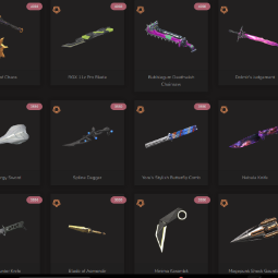 valorant account 254 ✫ very stacked account  ✫ 500k vp spent  ✫ vct karambit  ✫ kuronami set  ✫ exo set  ✫ mystbloon 2.0 set  ✫ rgx set  ✫ elderflame dagger thumbnail