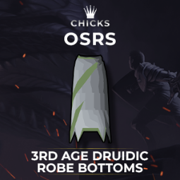3rd age druidic robe bottoms 0