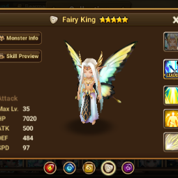 Global * Light Fairy King, Apr-22-2025, 11-Year Special Scroll *215, Light&Darkness Scrolls *9 0