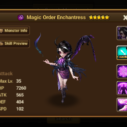 Global * Dark Magic Order Enchantress, Apr-17-2025, 11-Year Special Scroll *215, Light&Darkness Scrolls *7 0