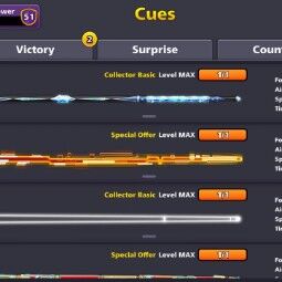 ❤️2 BILLION COINS ⚡15 Legendary Cues ⚡5 EVENT CUES MAXED ⚡ 65 CCP 🔥 2 Billion Coins 🔥 Instant Delivery 💸 2000 Cash 🔥 Mini Login 1