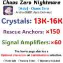 Chaos Zero Nightmare