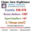 Chaos Zero Nightmare