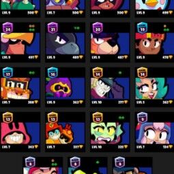 🖤 67 Brawlers 🖤 30.508 Trophies 🖤 61 Skins 🖤 9 Legends 🖤 16 Mythics 🖤 23 Epics 🖤 1776 Gold 🖤 16 Gems 🖤 1072 Blings 🖤 2