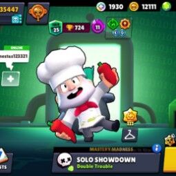 👑 76 Brawlers 👑 35.447 Trophies 👑 75 Skins 👑 8 Legends 👑 24 Mythics 👑 25 Epics 👑 12111 Gold 👑 171 Gems 👑 1930 Blings 👑 0
