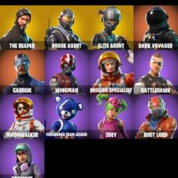 👑13 skins 👑 PC/PSN/Xbox 👑 The Reaper 👑 Toma la L 👑 Agente rebelde 👑 👑 agente de élite viajero oscuro 👑 carburo 👑 Wingman 👑 0
