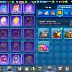 👑 kt 14 👑 6979 Troféu 👑 52 lvl 👑 111 Cartas 👑 47 gestos 👑 726 gemas 👑 74 k gold 👑 3