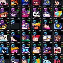 👑 60 Brawlers 👑 24.324 Trophies 👑 76 Skins 👑 6 Legends 👑 10 Mythics 👑 25 Epics 👑 775 Gold 👑 16 Gems 👑 38 Blings 👑 1