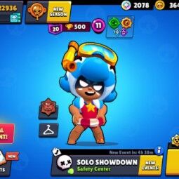 👑 70 Brawlers 👑 22.936 Trophies 👑 28 Skins 👑 7 Legends 👑 20 Mythics 👑 24 Epics 👑 364 Gold 👑 94 Gems 👑 2078 Blings 👑 0