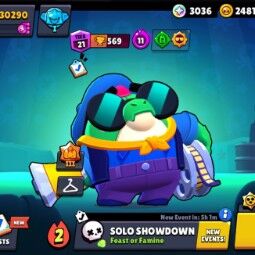 👑 80 Brawlers 👑 30.290 Trophies 👑 78 Skins 👑 10 Legends 👑 25 Mythics 👑 26 Epics 👑 24817 Gold 👑 85 Gems 👑 3036 Blings 👑 0