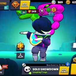 👑 79 Brawlers 👑 31.792 Trophies 👑 87 Skins 👑 10 Legends 👑 25 Mythics 👑 25 Epics 👑 625 Gold 👑 6 Gems 👑 989 Blings 👑 0