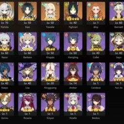 👑 ASIA 👑 AR 44 👑 5x Five Star 👑 23 Chars 👑 Tighnari 👑 Xiao 👑 Nahida 👑 0