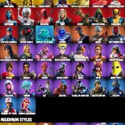 👑44 skins 👑 PC/PSN/Xbox 👑 Travis Scott 👑 John Wick 👑 Astro Jack 👑 midas (Totalmente dorado) 👑 Naruto Uzumaki 👑 Jules 👑 Ocean 👑 Fusion 👑 0