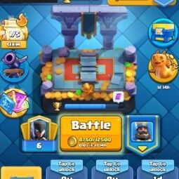 👑KT 14 👑 6344 Trophy 👑 45 LVL 👑 113 Cards 👑 62 Emotes 👑 1454 Gems 👑 652 k Gold 👑 0
