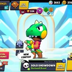 👑 54 Brawlers 👑 21.421 Trophies 👑 27 Skins 👑 4 Legends 👑 11 Mythics 👑 20 Epics 👑 3782 Gold 👑 71 Gems 👑 2662 Blings 👑 0