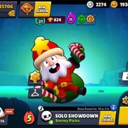 👑 64 Brawlers 👑 25.706 Trophies 👑 78 Skins 👑 8 Legends 👑 12 Mythics 👑 25 Epics 👑 1938 Gold 👑 69 Gems 👑 2274 Blings 👑 0