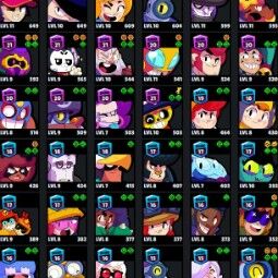 👑 80 ブロウラー 👑 27.260 トロフィー 👑 83 スキン 👑 11 レジェンド 👑 24 ミシック 👑 26 エピック 👑 275 ゴールド 👑 91 虹のダイヤ 👑 1209 ブリン 👑 1