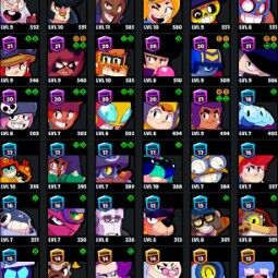 👑 63ブロウラー22.656 👑トロフィー62 👑スキン👑 2レジェンド👑 16 👑神話26エピック292 👑ゴールド👑 121虹のダイヤ👑 3919ブリンブリン 👑 1
