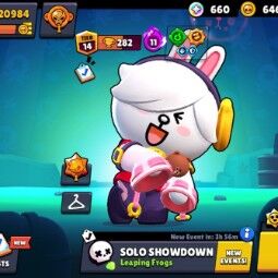 👑 71 Brawlers 👑 20.984 Trophies 👑 49 Skins 👑 5 Legends 👑 21 Mythics 👑 26 Epics 👑 646 Gold 👑 28 Gems 👑 660 Blings 👑 0