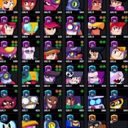 👑 76 brawlers 👑 25.864 troféus 👑 64 Skins 👑 8 Lendas 👑 23 Míticos 👑 26 Épicos 👑 4010 gold 👑 68 gemas 👑 7468 Blings 👑 1