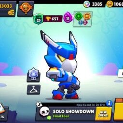 👑 82 Brawlers 👑 33.033 Trophies 👑 106 Skins 👑 11 Legends 👑 26 Mythics 👑 26 Epics 👑 10684 Gold 👑 95 Gems 👑 3385 Blings 👑 0