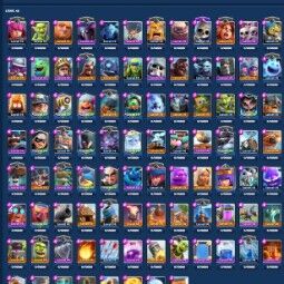👑KT 15 👑 9000 Trophy 👑 57 LVL 👑 110 Cards 👑 88 Emotes 👑 263 Gems 👑 874 k Gold 👑 1