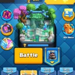👑KT 14 👑 6917 Trophy 👑 47 LVL 👑 113 Cards 👑 28 Emotes 👑 4768 Gems 👑 416 k Gold 👑 0