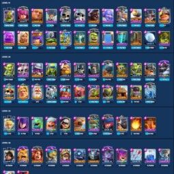 👑KT 14 👑 8957 Trophy 👑 53 LVL 👑 116 Cards 👑 37 Emotes 👑 4548 Gems 👑 952 k Gold 👑 1