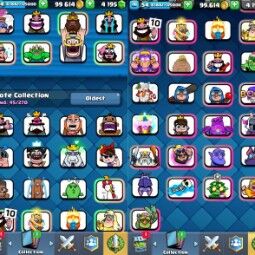 👑KT 15 👑 7146 Trofeo 👑 54 lvl 👑 114 Cartas 👑 45 gestos 👑 4195 gemas 👑 99 k Oro 👑 2